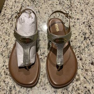 Brand new MK sandals